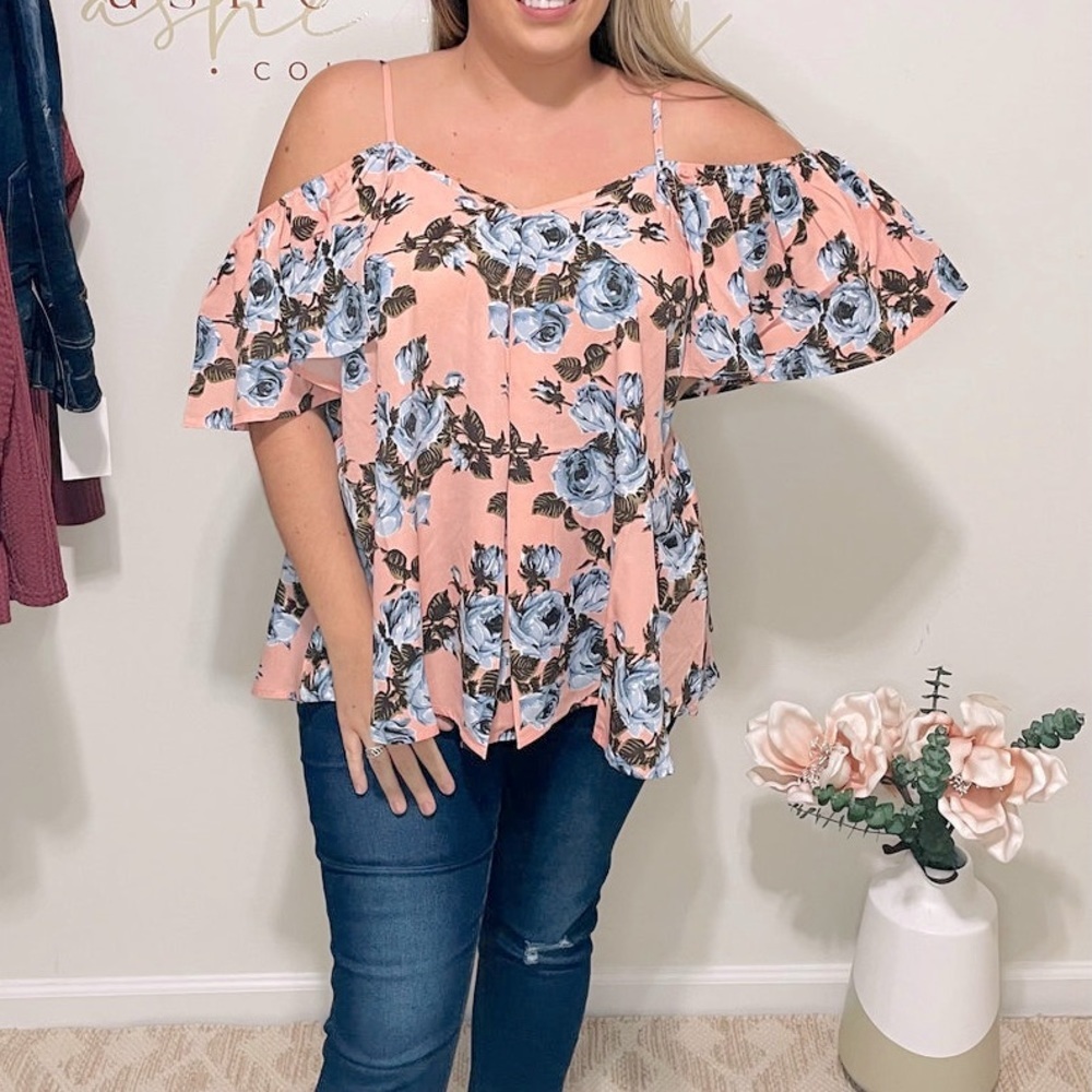 Blue‎ Rain Top